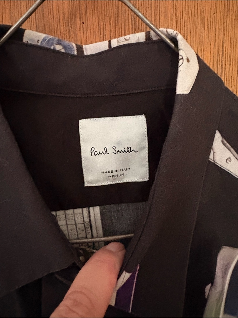 Paul Smith photography camera button up shirt - Picture 5 of 7